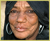 Local woman, Air and Tenere Natural Reserves world heritage site - Niger