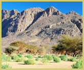 African deserts: Air Mountains within the Air and Tenere Natural Reserves world heritage site, Niger