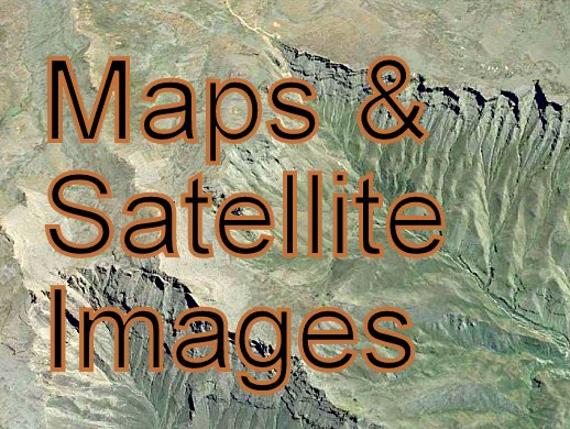 Maps and Satellite Images of the Maloti-Drakensberg Park World Heritage Site