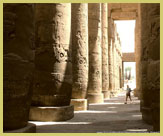 The Great Hypostyle Hall of Karnak Temple (Luxor, Egypt) is one of the great monuments designated as part of the UNESCO world heritage site ‘Ancient Thebes with its Necropolis’ (one of five places featured in the ‘Ancient Civilisations of the Nile’ website category)  