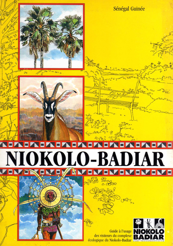 Niokolo-Koba National Park Illustrated Guidebook Cover