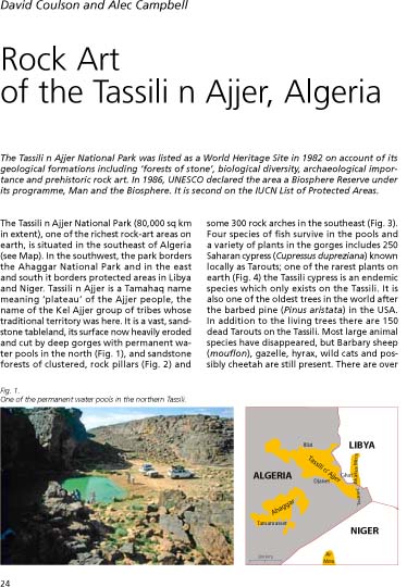 Rock Art of Tassili N'Ajjer Article by David Coulson and Alec Campbell