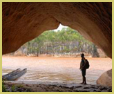 Caves, such as this one in the Manambolo river gorge, are a common feature of the karst scenery at Tsingy de Bemaraha National Park/Strict Nature Reserve world heritage site, Madagascar