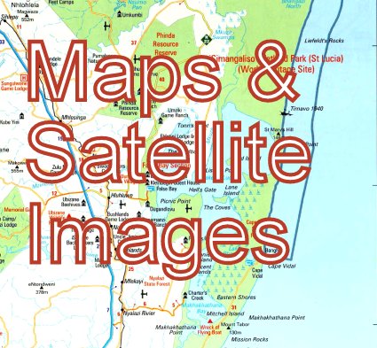 Maps & satellite images of iSimangaliso Wetland Park
