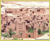 Built of river mud the Ksar of Ait-Ben-Haddou (a UNESCO world heritage site near Ouarzazate, Morocco) is a fortified Berber settlement on a key trading route between the Sahara and Atlas Mountains