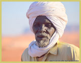 Local people live in very traditional ways, maintaining camels and goats, cultivating oil palms and harvesting salt around the Lakes of Ounianga (world heritage site, Chad)